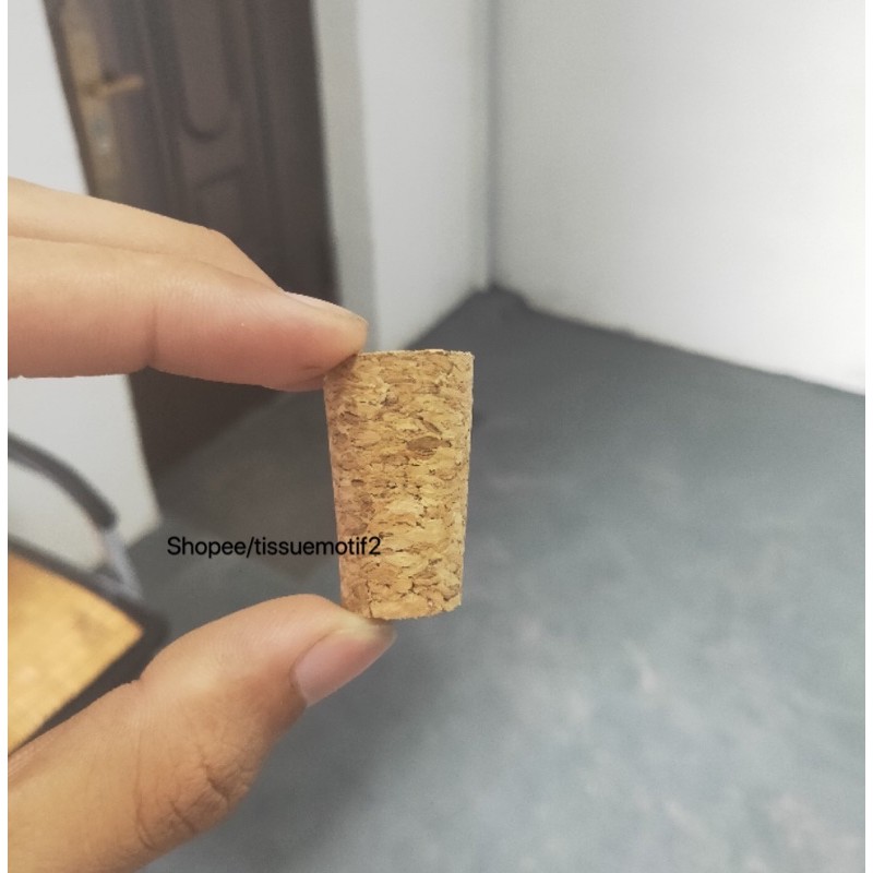 Tutup botol gabus/cork/beer15×20×35mm/sumbat/wine 21x40