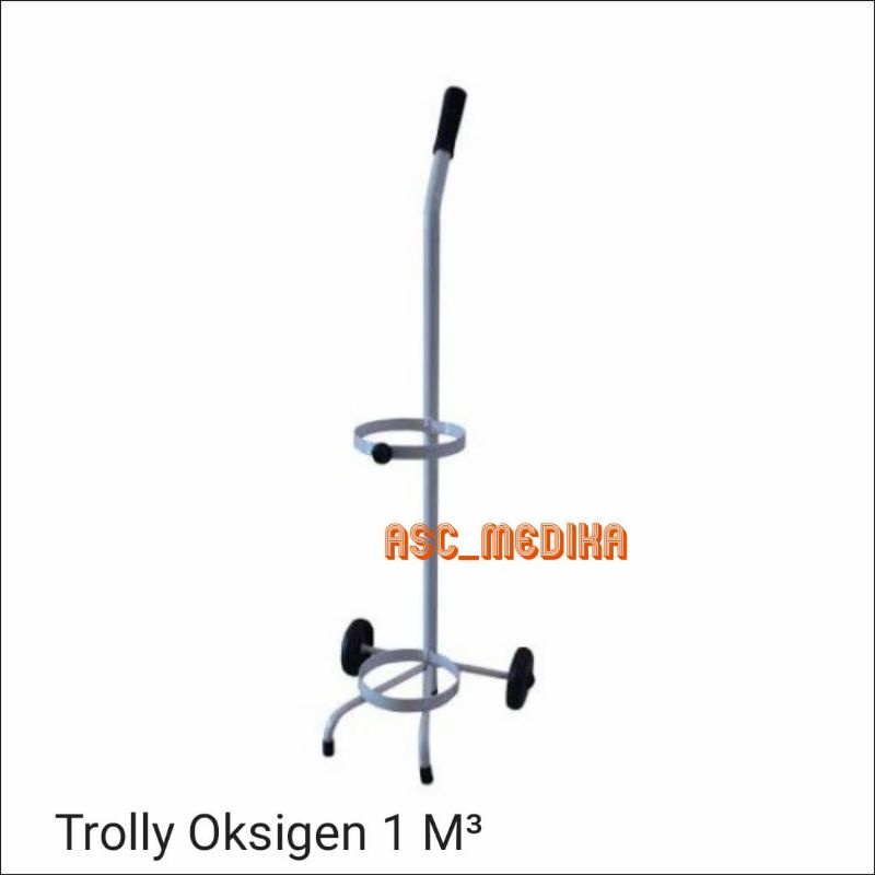 Trolley Oksigen 1m3 / Troli Oksigen 1m3 / Trolly Oksigen 1m3