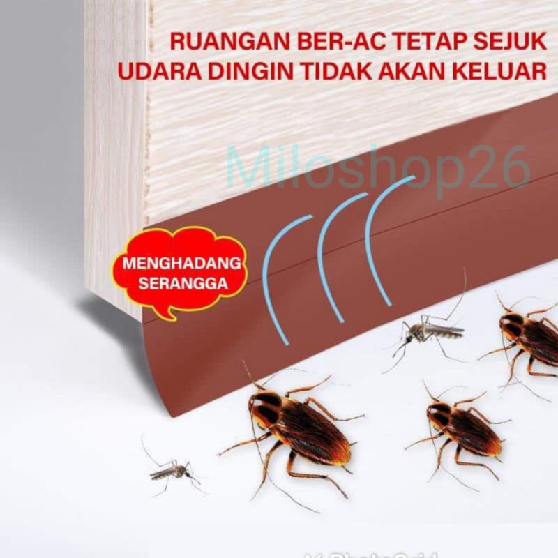 penutup celah pintu pelindung pintu penutup celah bawah pintu penutup celah jendela  door seal