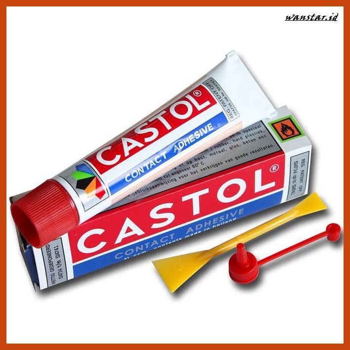 

TAKEREP- LEM CASTOL CONTACT ADHESIVE TUBE BESAR 51CC -TNALAES-EPAT.