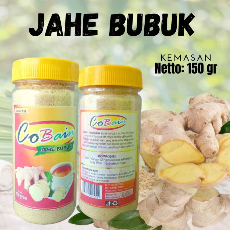 

Jahe Bubuk CoBain 150 gr