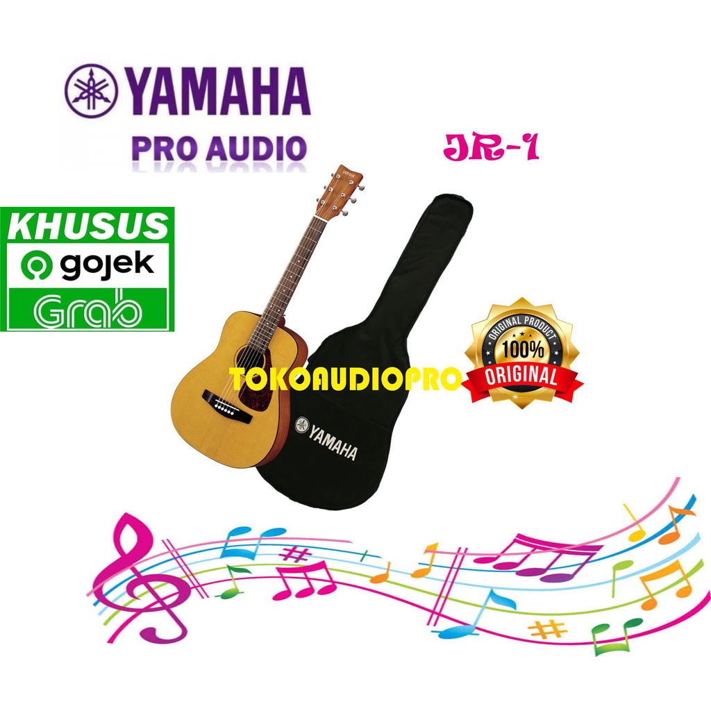 Yamaha JR1 3/4 Size Acoustic Guitar Gitar AkustiK Original