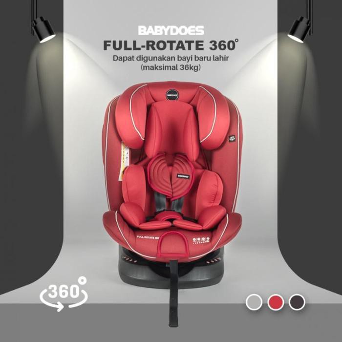 Car Seat Baby Elle Spin 360 Derajat BE-832BC / Baby Does Babydoes CH 8735 Full Rotate 360 Isofix / Baby Does Free Rotate CH 8749 / Kursi Mobil Bayi