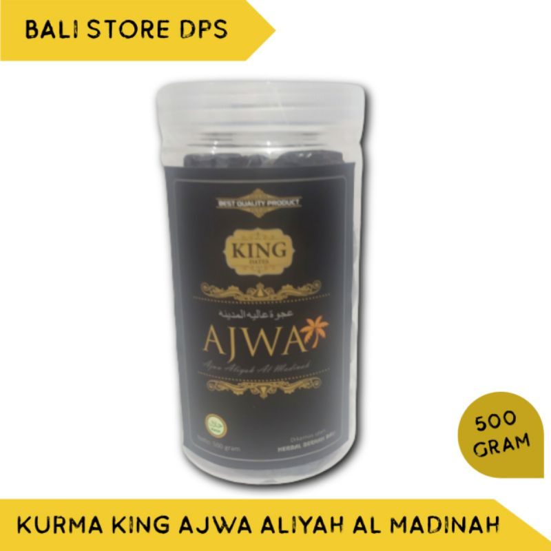 

kurma ajwa 500gram - kurma Nabi 500 gr Denpasar Bali
