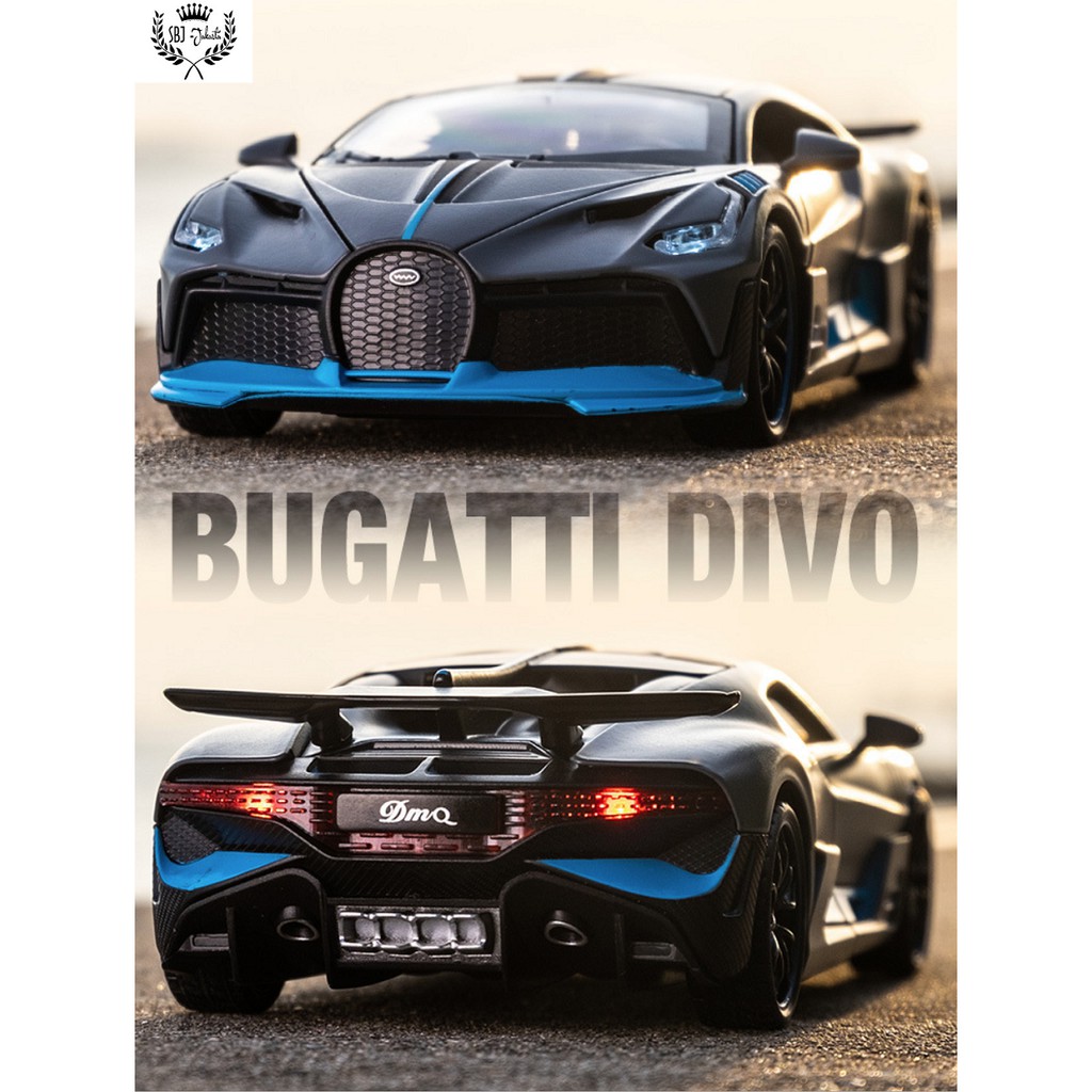 Diecast Miniatur Mobil BUGATTI DIVO Metal Collection Series skala 1:32