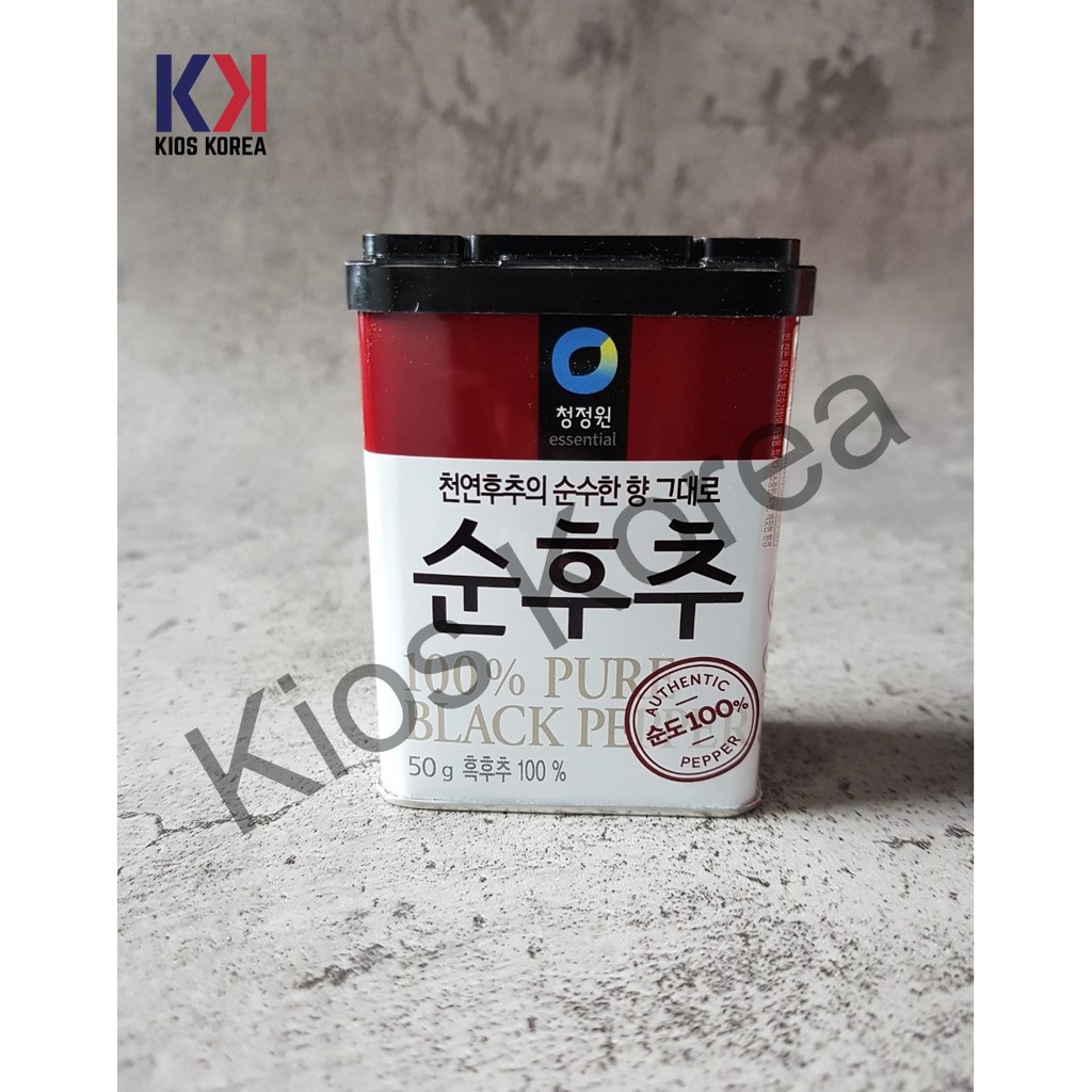 

Chung Jung One - Black Pepper - Lada Hitam Korea - 50gr