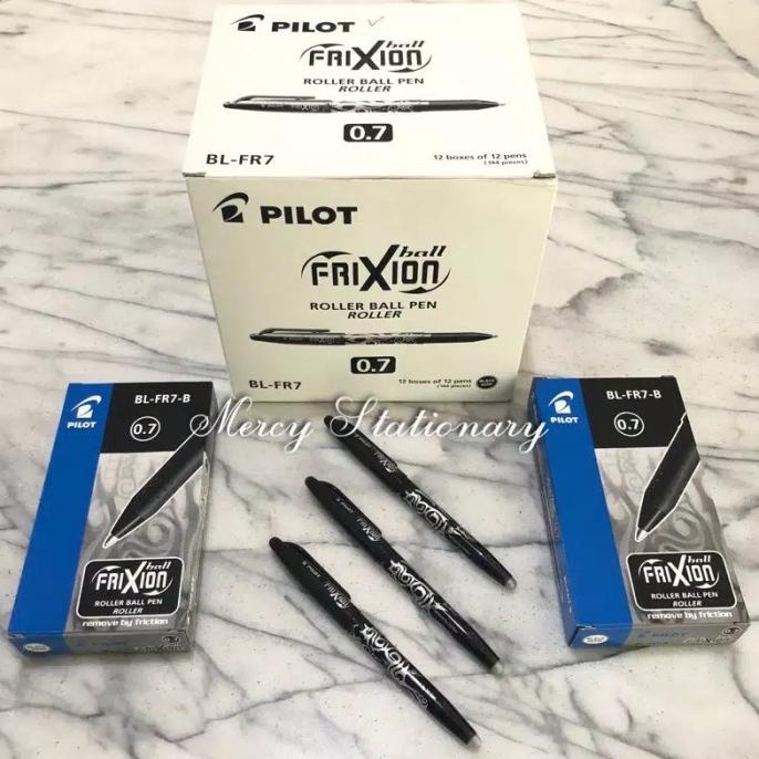 

{{{{}}] Ballpoint Pilot Frixion 0,7 Erasable Pen Black (Click)