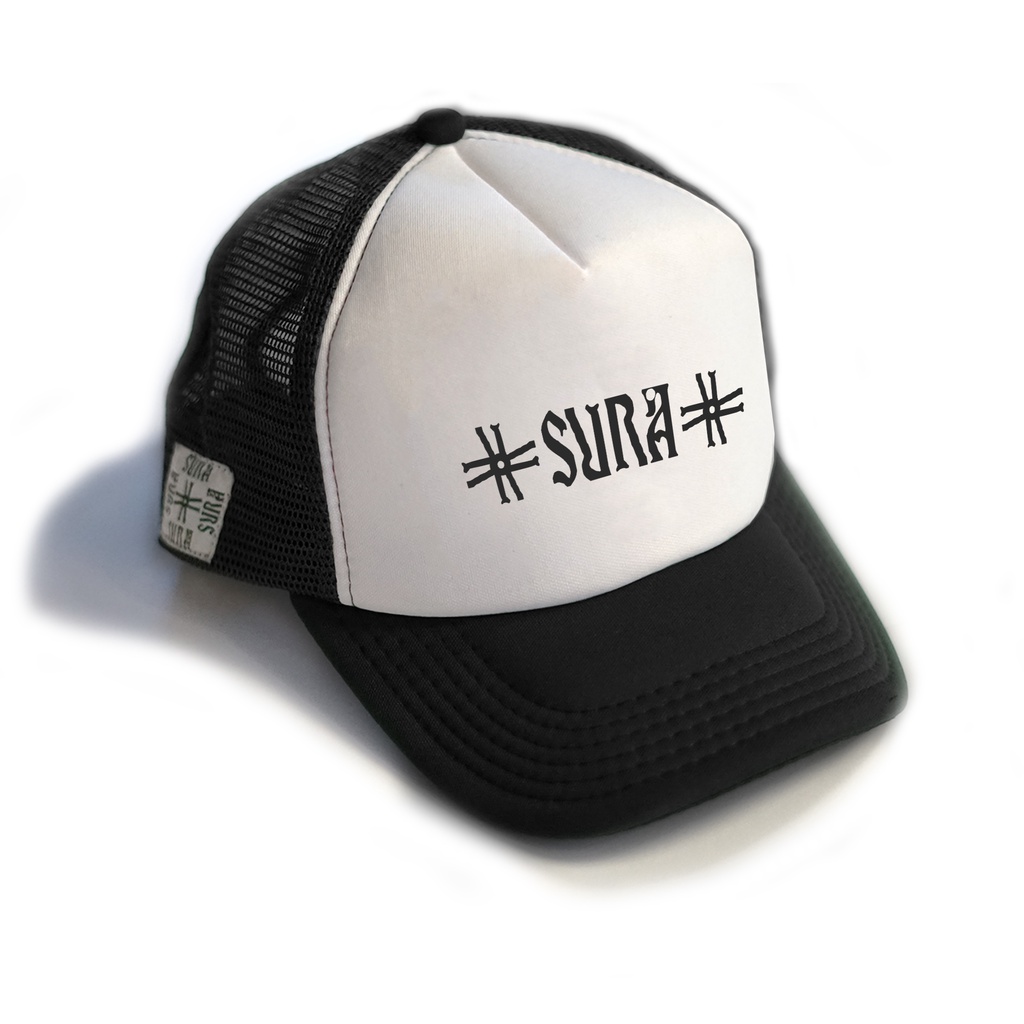 Sura Positiva - Trucker Hat (Prise) Black White