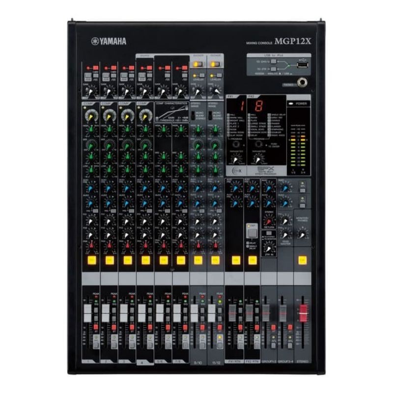 Mixer Audio 12 Channel Yamaha MGP 12X MGP12X Grade A TERBAIK