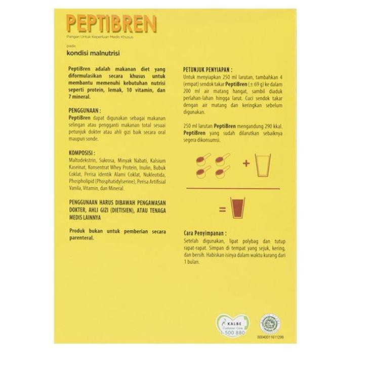 

I07 PEPTIBREN - Vanilla & Coklat - Susu Pasien Stroke & Pikun Rendah Lemak ➯ (Serba Murah)