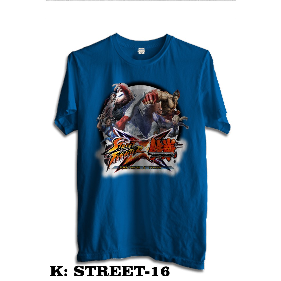 KAOS STREET FIGHTER TSHIRT FILM STREET FIGHTER 16