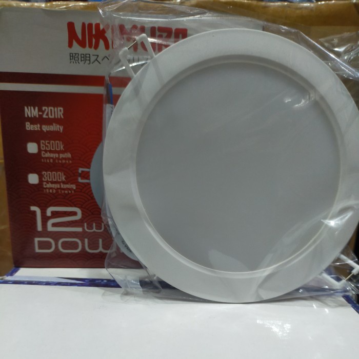 Downlight Lampu Led 12Watt NIKIMURA / Downlight Lampu Plavon 12Watt
