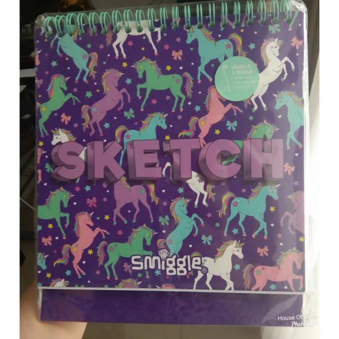 

Gaya Smiggle Sketch Stand Book - Buku Sketsa Smiggle Berkualitas