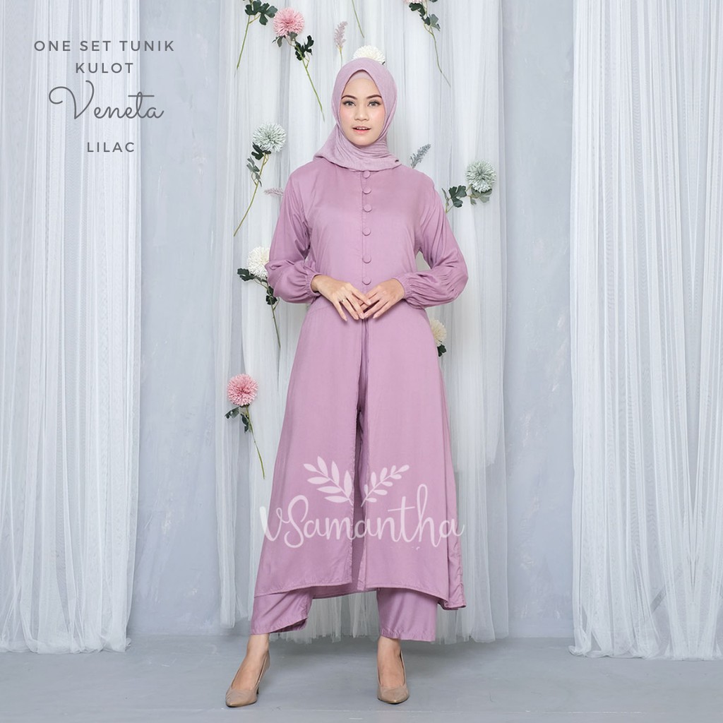 One Set Tunik Kulot Veneta