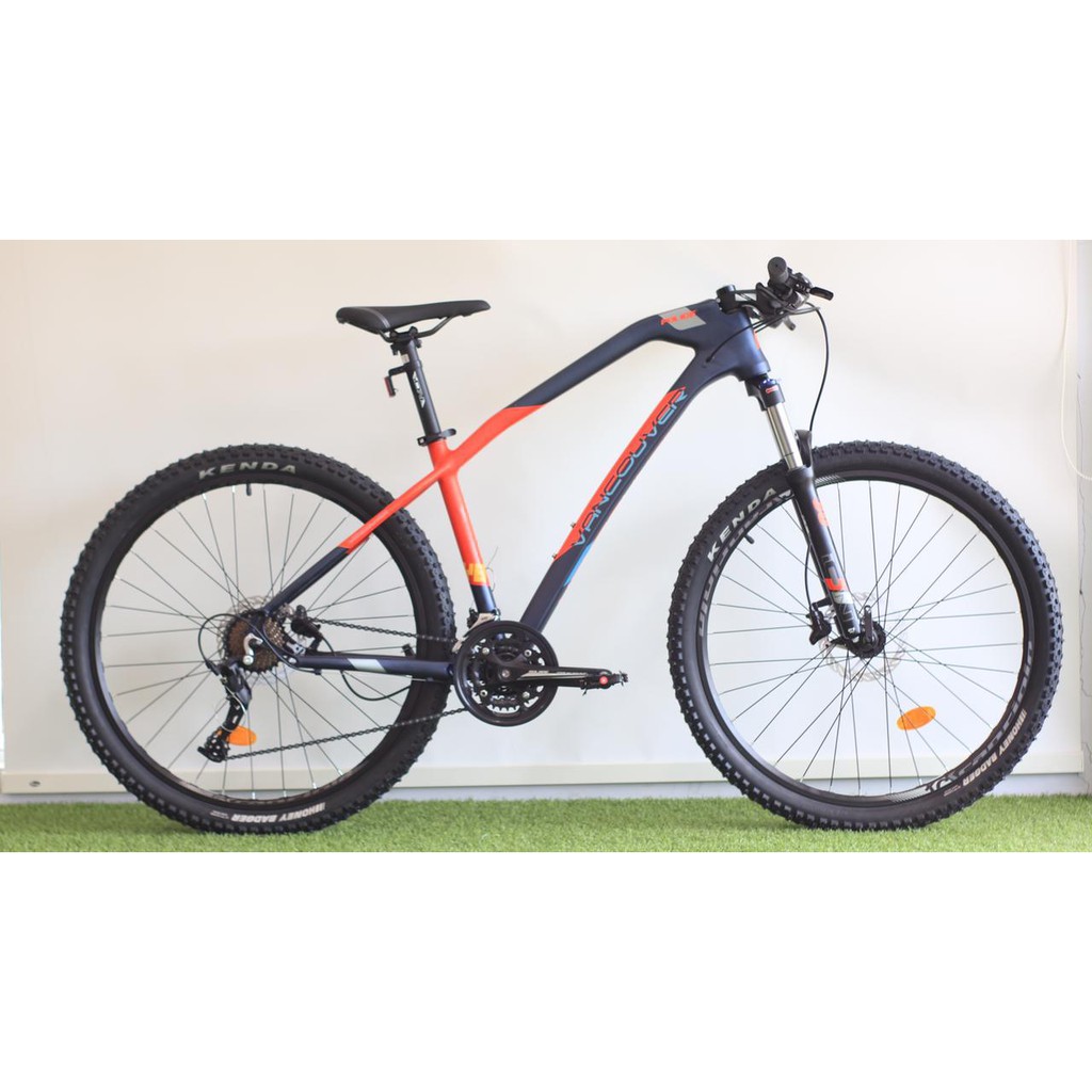 Sepeda Gunung MTB Police Vancouver Y8 24 Speed by Element New Design Police Bike Garansi SNI-Orange Blue