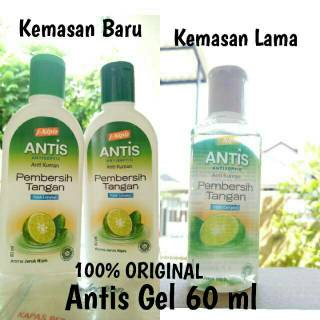 Antis Botol Spray/Gel KEMASAN BARU Hand Sanitizer 55ml