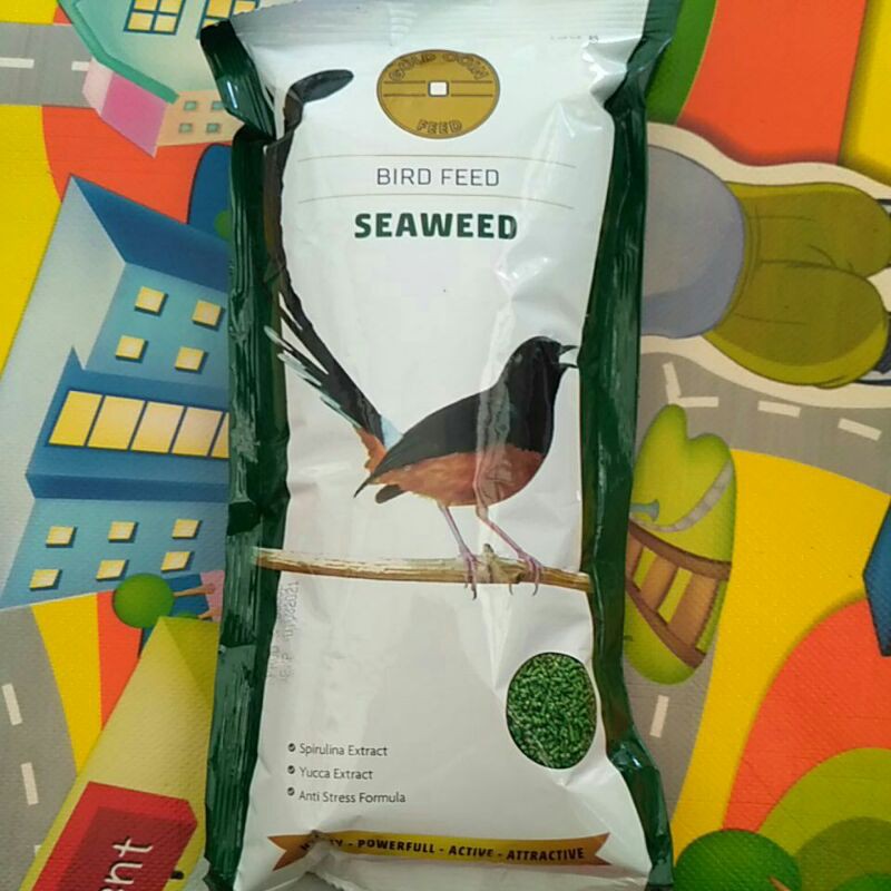 

gold coin feed SEAWEED 450gr