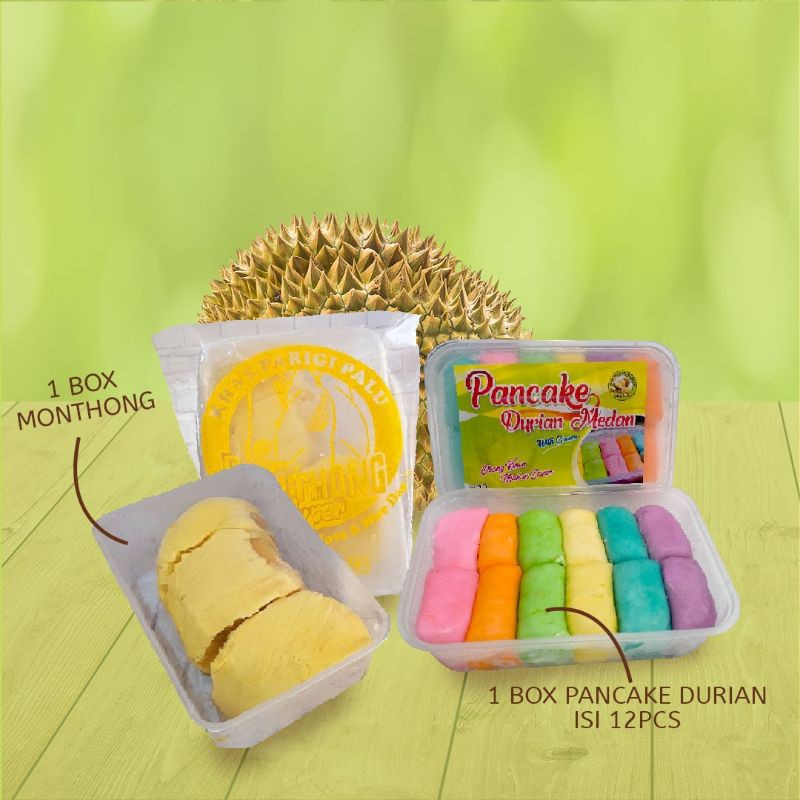 

Durian Monthong dan Pancake Durian Medan/Paket Happy