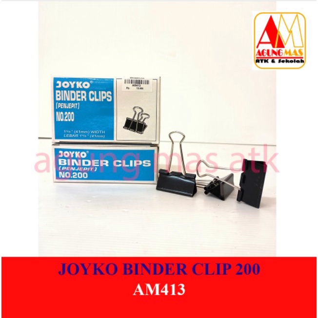 

JOYKO BINDER CLIP 200