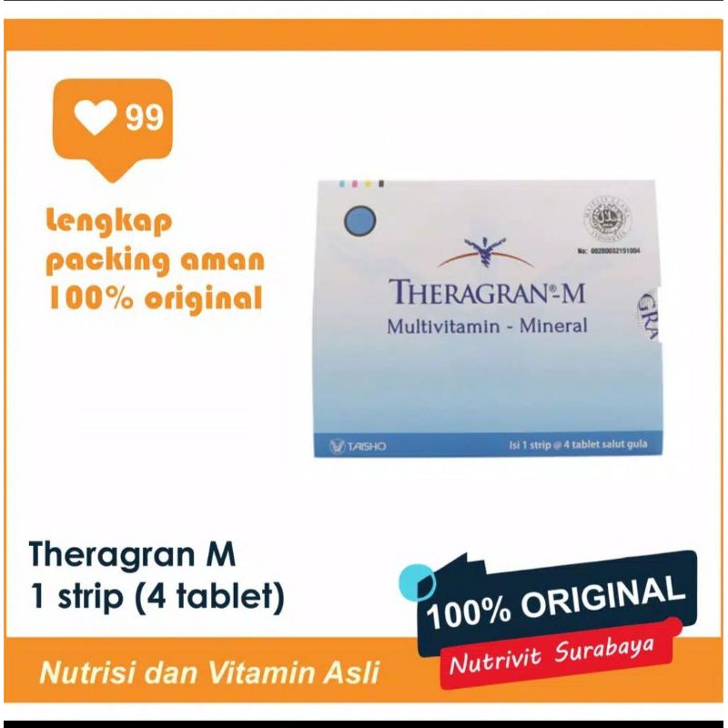 Theragran M / Theragran-M  - Multivitamin - Mineral