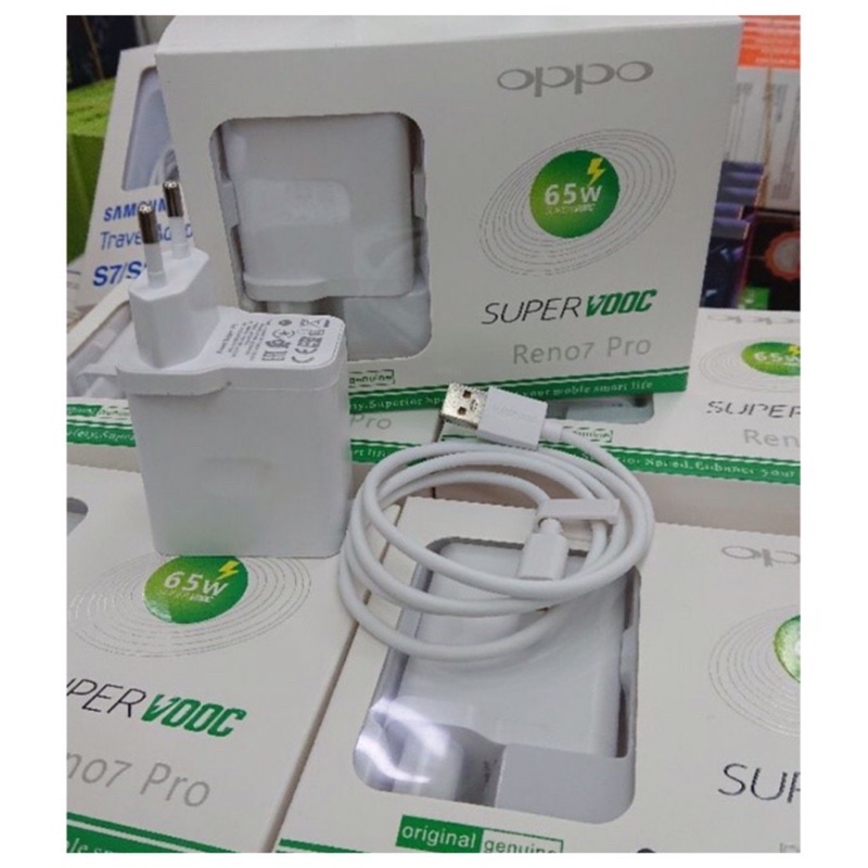 Charger Oppo Ori 100% Reno 7 Pro Fast Charging Colokan Type C