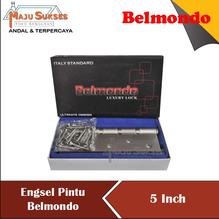 ENGSEL PINTU 5" STAINLESS ITALY STANDARD TEBAL KUAT KOKOH High Quality HINGES 5 " INCH SORENTO BELMO