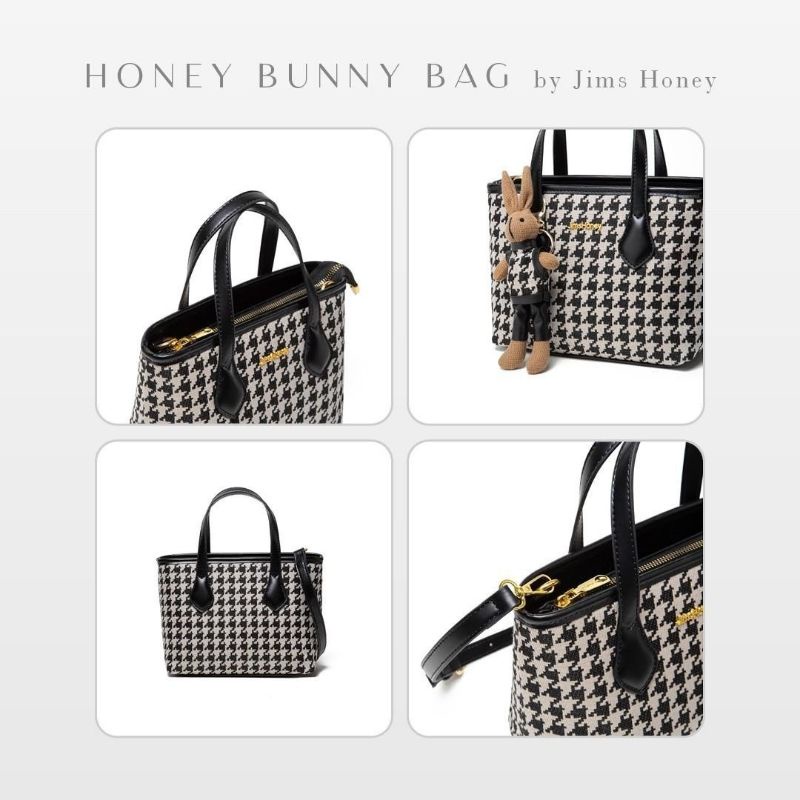 JIMS HONEY BUNNY TAS SELEMPANG WANITA FREE GANTUNGAN KUNCI KELINCI