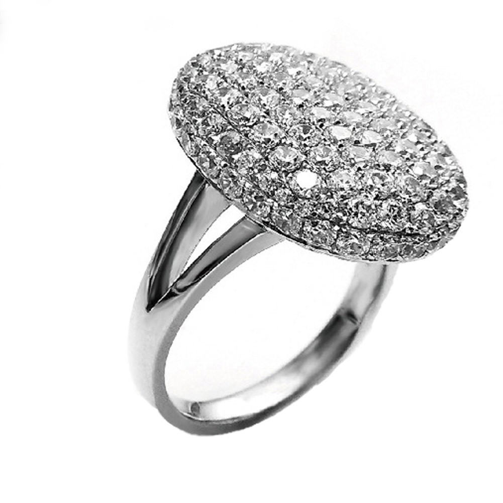 1Pc Cincin Kawin / Tunangan Desain Twilight Bahan Zinc Alloy Ukuran US untuk Wanita