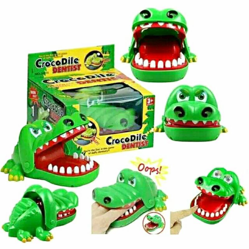 MAINAN ANAK BUAYA GIGIT IMPORT CROCODILE DENTIST BONEKA BUAYA BISA GIGIT CROCODILE BITE MAINAN BUAYA IMPORT CROCODILE DENTIST IMPORT BANJARMASIN PASAR BAIMBAI