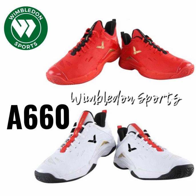 sepatu badminton victor a660 d / sepatu victor a 660 a