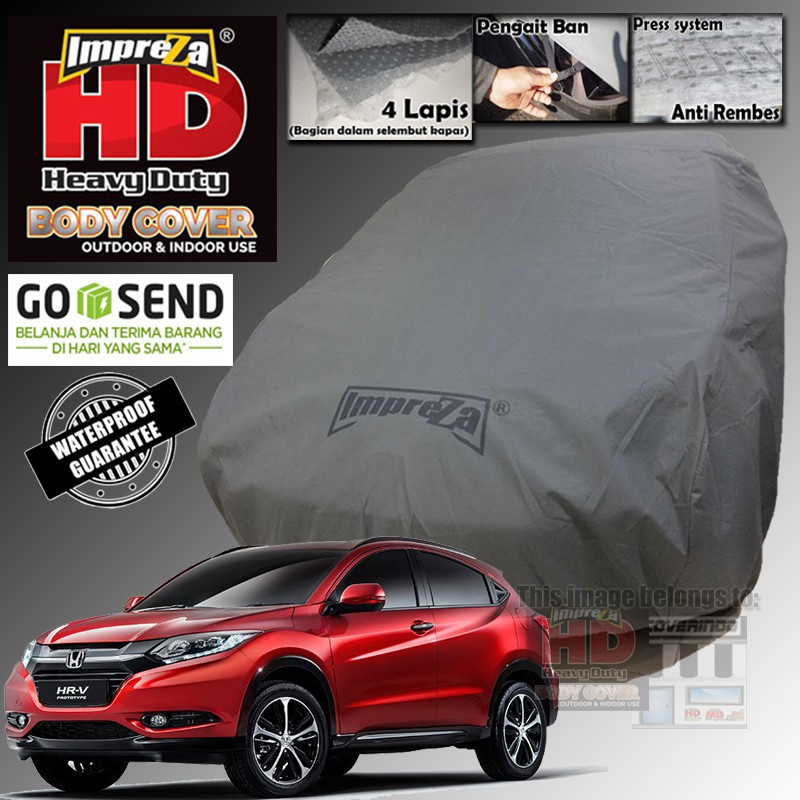 Impreza Hd Honda Hrv Cover Mobil Bahan Breathable Empat Lapis Outdoor Use Shopee Indonesia