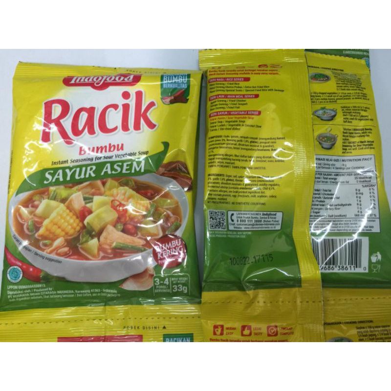 

bumbu racik sayur asem