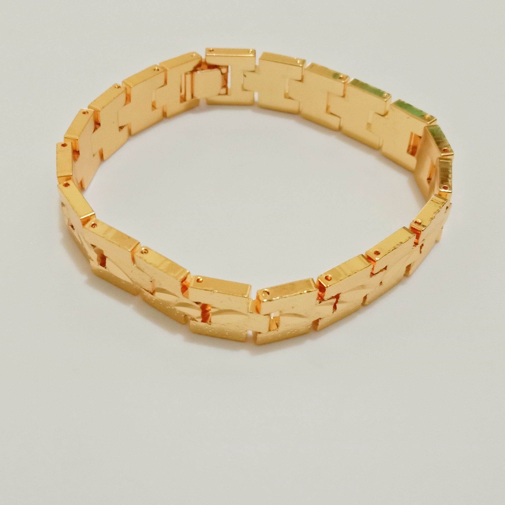 Gelang titanium asli Anti luntur GRAND Anti karat/gelang warna emas ORI asli Anti luntur 2022 perhia