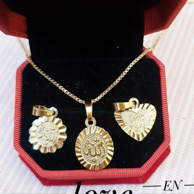 Xuping Perhiasan Kalung Lapis Emas Terlari K1120