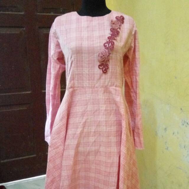 Gamis kotak2 bordir
