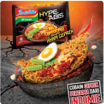 

Indomie Hype Abis Indomie Goreng Rasa Ayam Geprek