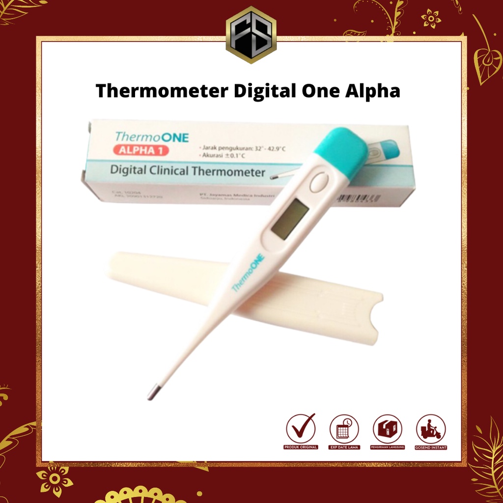 Thermo Alpha 1 One Thermometer Termometer Digital ThermoOne