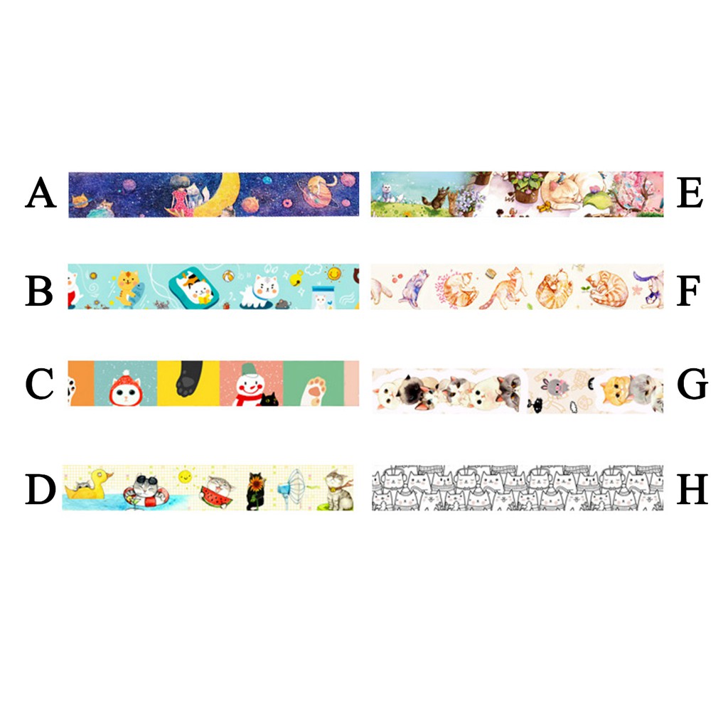 

Daisy Cat Washi Tape / Masking Tape