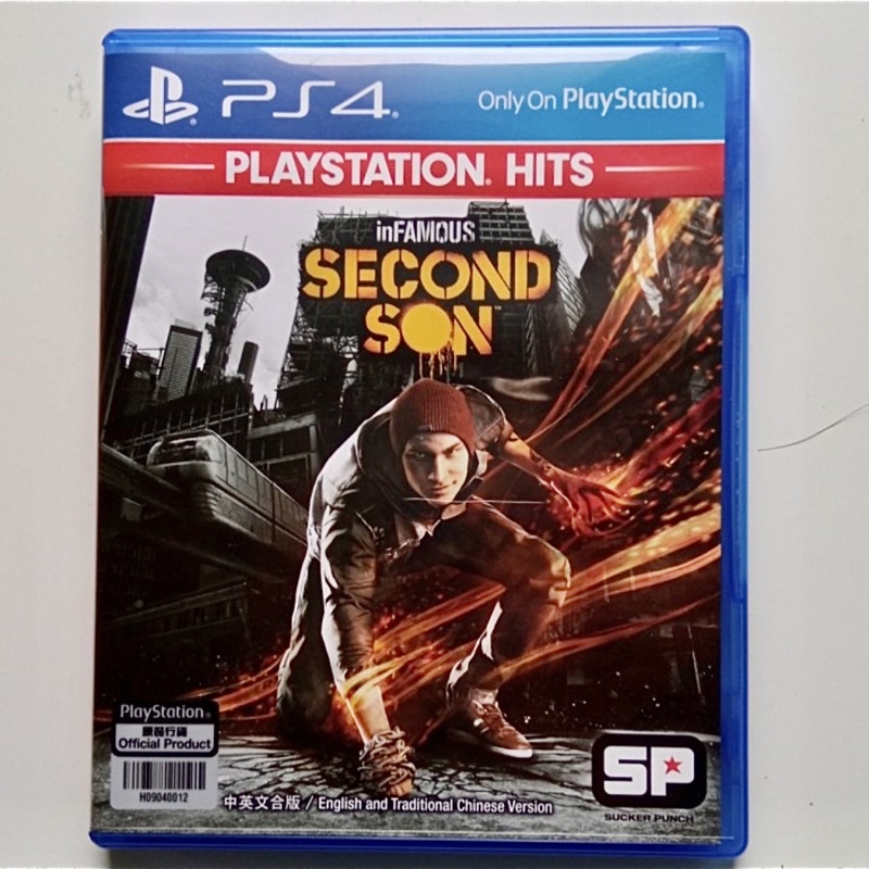 Infamous Second Son Ps4 Playstation Ps 4 Kaset Game Playstation 4 in famos Seconds sons Infamos In F