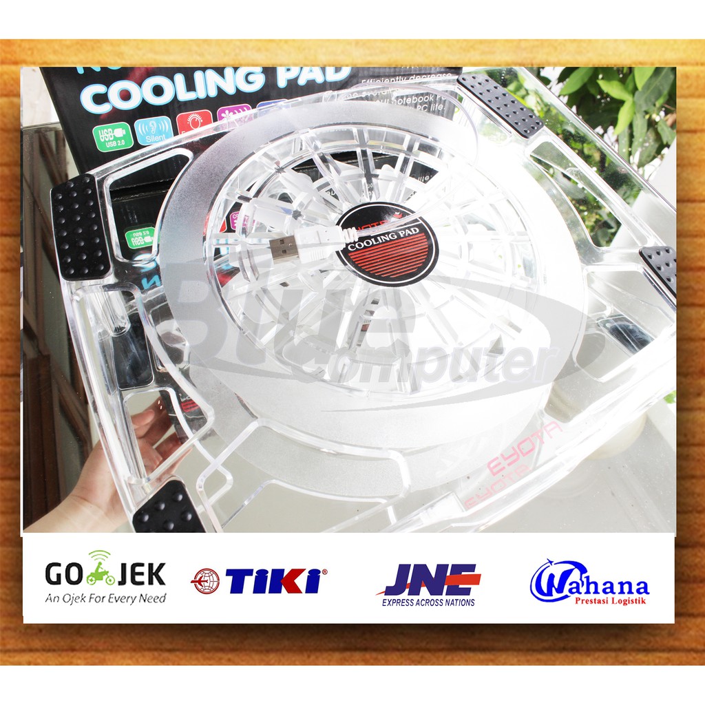 Bluekomputer - Kipas Laptop / Pendingin Laptop / Cooling Pad Eyota SON-88 (PROMO!) - Termurah COD-1