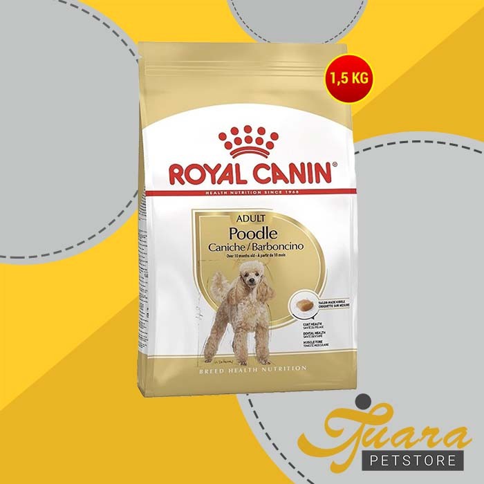 Makanan Anjing Royal Canin Adult Poodle 1,5 Kg