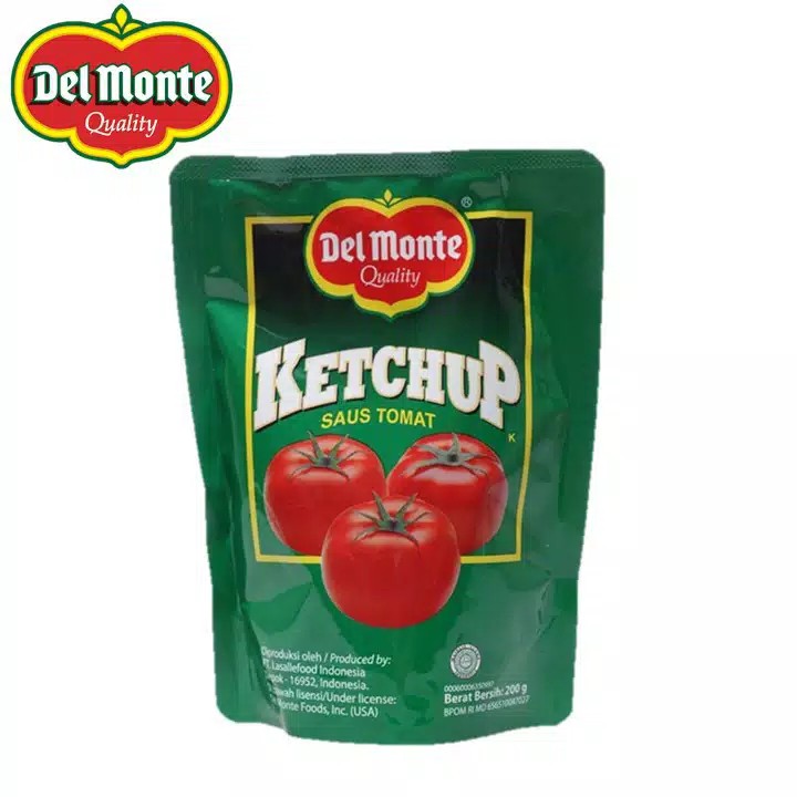 

Delmonte Saus Tomat Pouch 200g