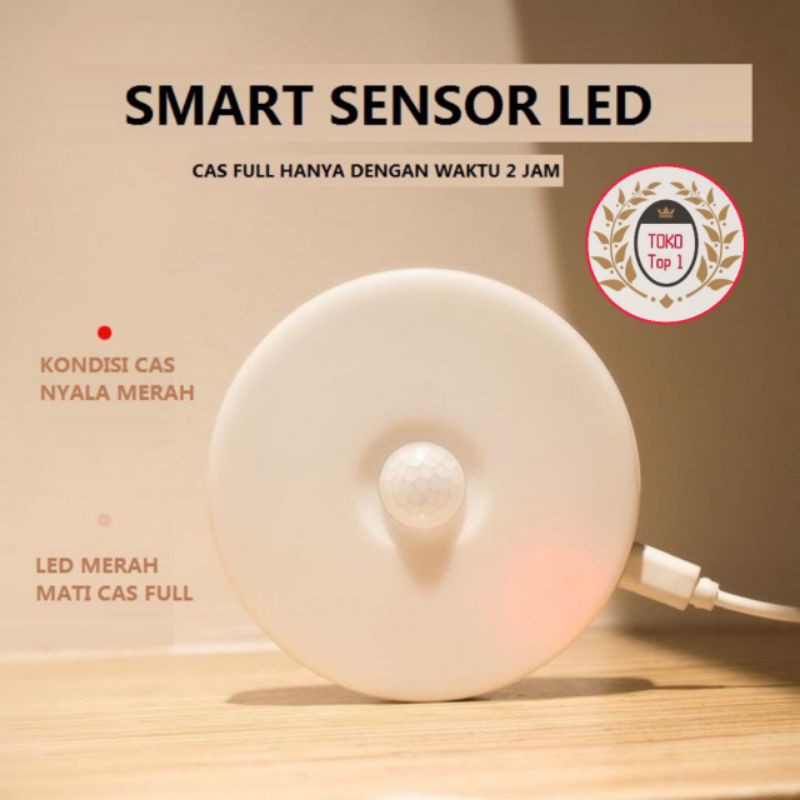 LAMPU TIDUR SENSOR GERAK LED / LAMPU LEMARI/ LAMPU TANGGA SENSOR LED/ LAMPU EMERGENCY