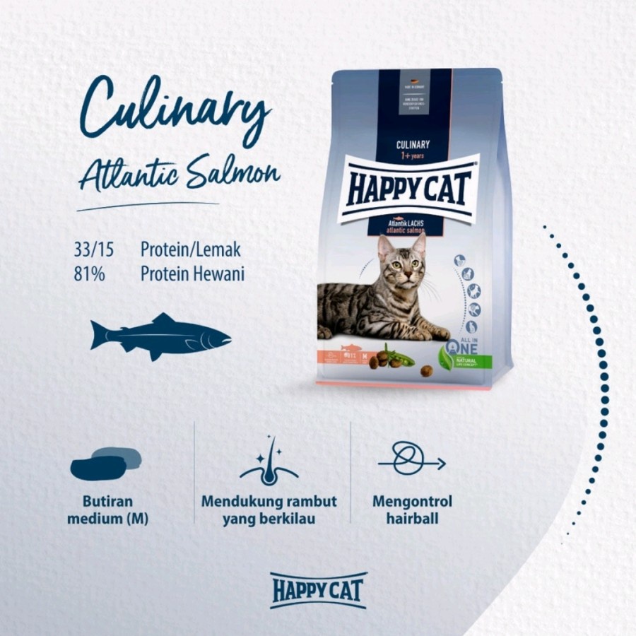 Happy Cat Culinary Salmon 1.3kg Freshpack Supreme Atlantic Salmon