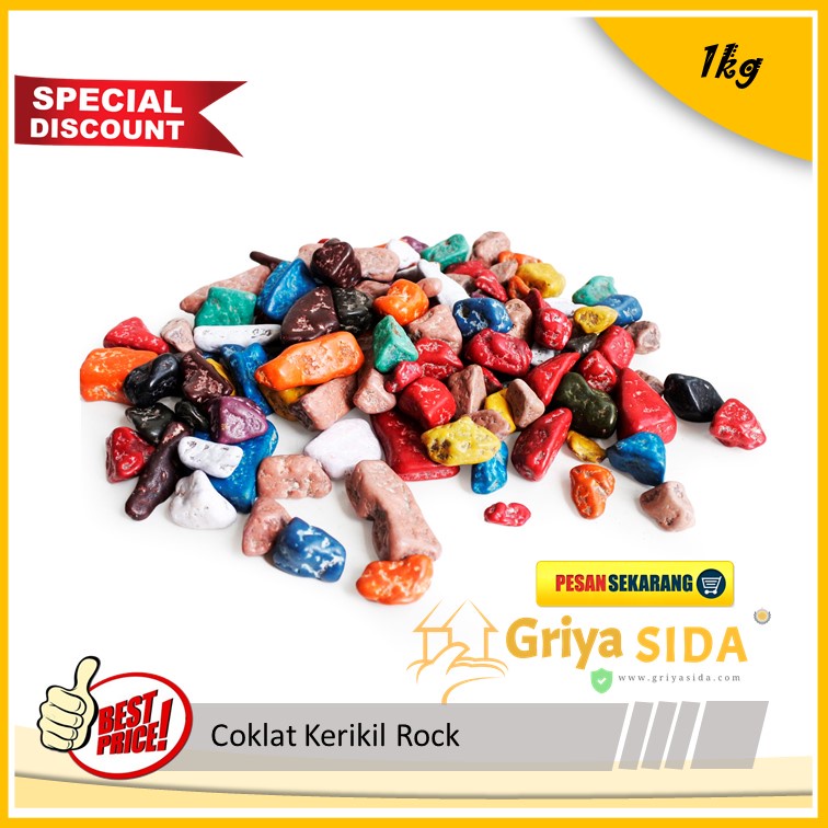 Coklat Kerikil Turki Premium 1kg Coklat Batu Arab Stone Chocolate ROCK PROMO