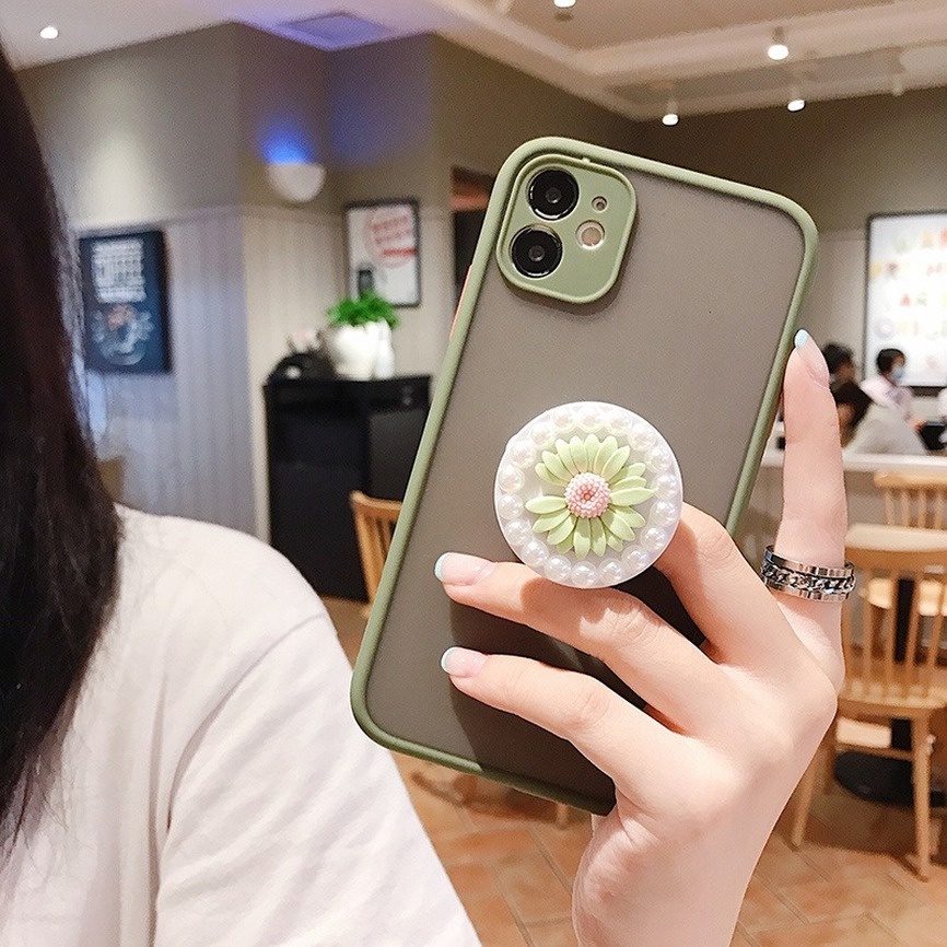 Universal Luxury Handy Halterung Phone Holder Bracket 3D Flower Finger Holder Hands Expanding Stand Ring Stand