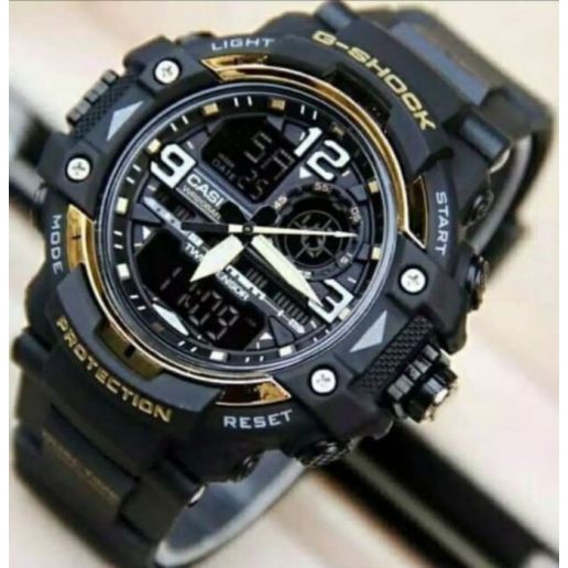 JAM TANGAN PRIA GSHOCK CASIO GWN 8600 TALI LURUS / JAM ANTI AIR