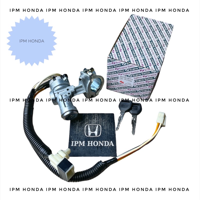 SH3 Kunci Kontak Ignition Set Switch Kabel Honda Civic Grand LX Nova Nouva 1988 1989 1990 1991