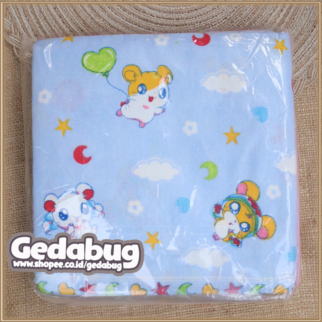 6 Pcs (1/2 Lusin) Bedong Bayi HOGA 90x90 / 110x90 SNI Planel Baby Quality Export