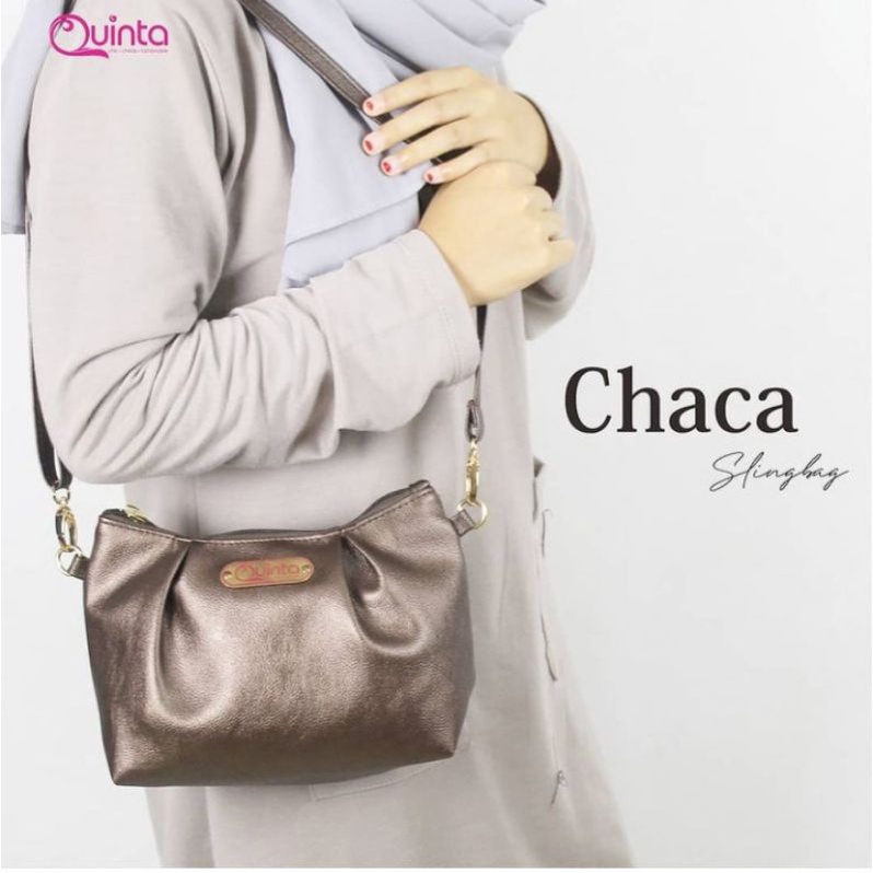 Tas Slempang Simple Cewek Kecil || Chaca Slingbag Quinta
